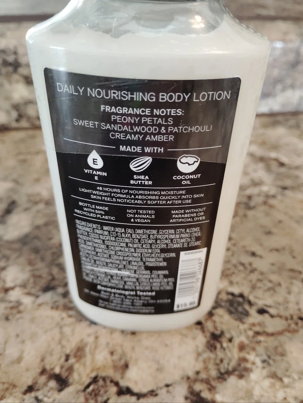 Bath & Body Works Black Amethyst Body Lotion - Purple & Black.New